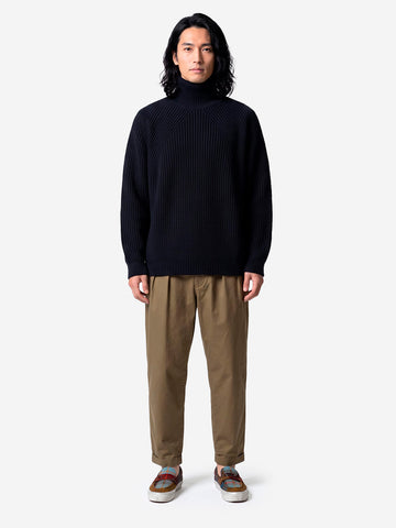 BATONER Signature Turtle Neck maglione nero Nero
