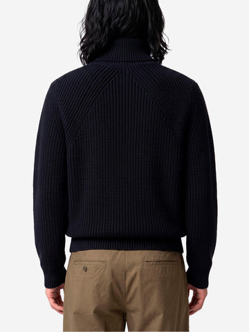 BATONER Signature Turtle Neck maglione nero Nero