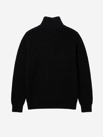 BATONER Signature Turtle Neck maglione nero Nero
