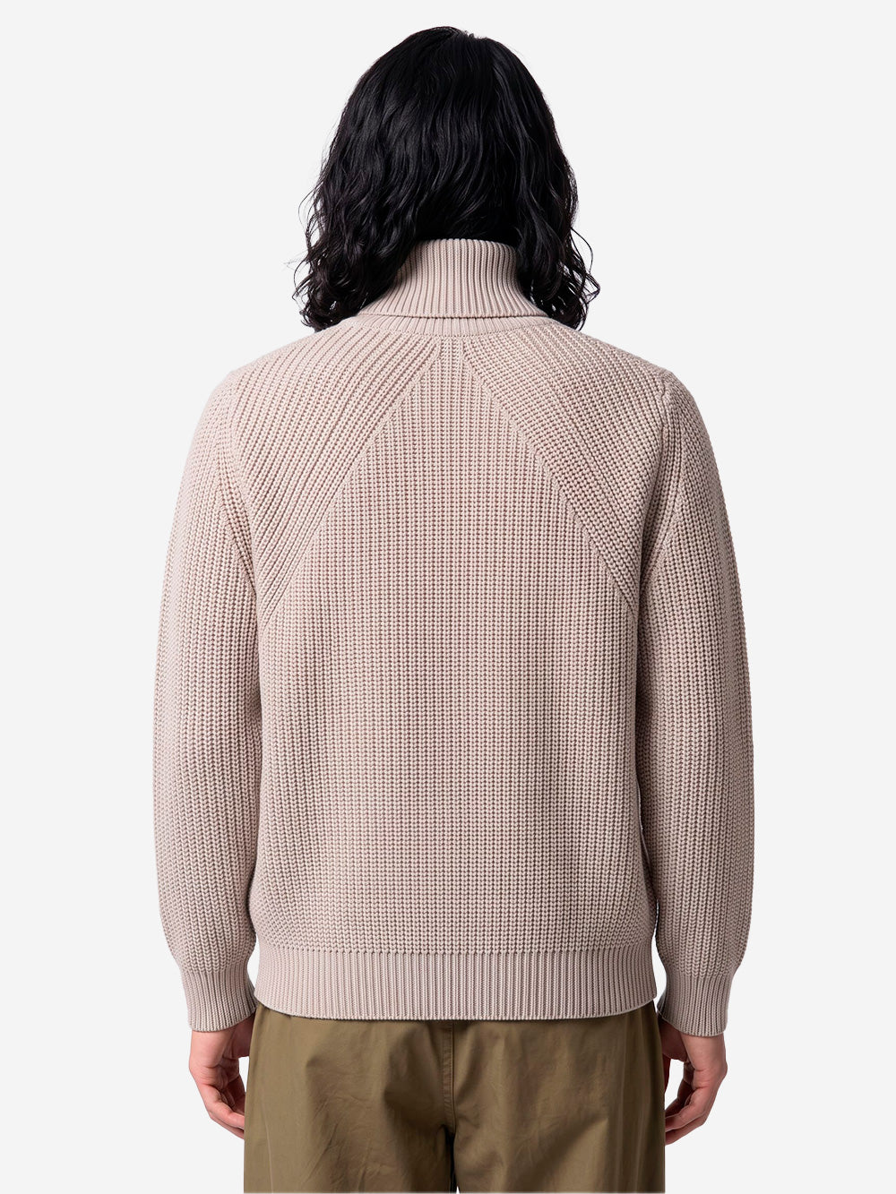 BATONER Signature Turtle Neck maglione beige Beige Urbanstaroma