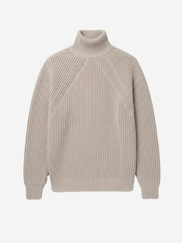 BATONER Signature Turtle Neck maglione beige Beige