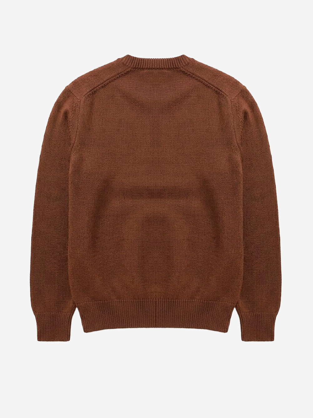 BATONER Solid Wool Tenjiku Signaure maglione marrone Cammello Urbanstaroma
