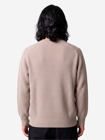 BATONER Solid Wool Tenjiku Signaure maglione beige Beige