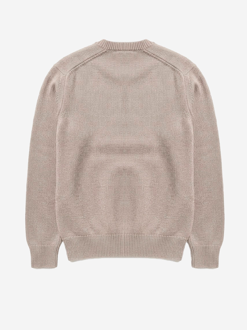 BATONER Solid Wool Tenjiku Signaure maglione beige Beige Urbanstaroma