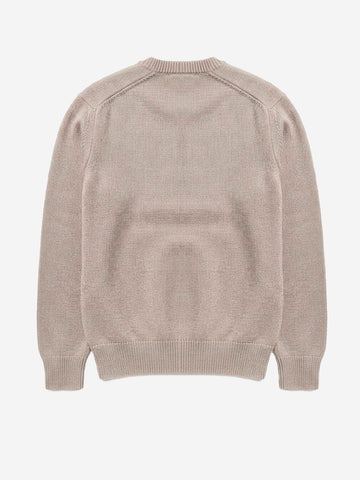 BATONER Solid Wool Tenjiku Signaure maglione beige Beige
