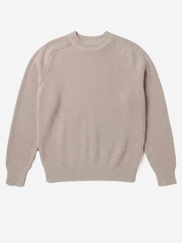 BATONER Solid Wool Tenjiku Signaure maglione beige Beige