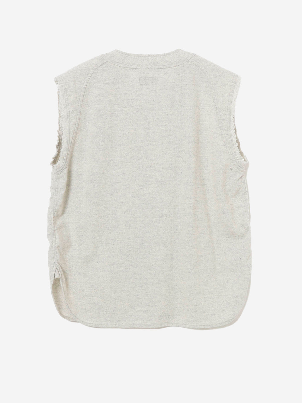 BEAMS BOY Gilet baseball Grigio lavato Urbanstaroma