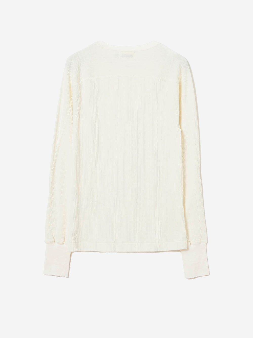 BEAMS BOY T-shirt a maniche lunghe bianca Bianco beige Urbanstaroma