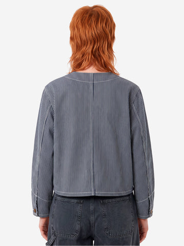 BEAMS BOY Giacca denim 'Engineer' Blu bianco