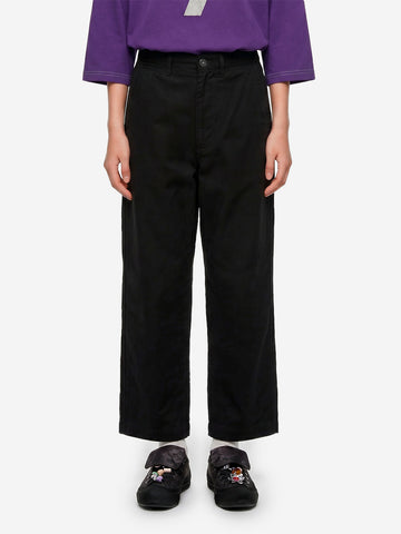 BEAMS BOY Pantaloni chino neri Nero