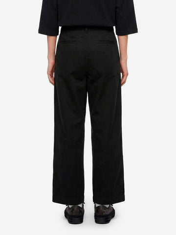 BEAMS BOY Pantaloni chino neri Nero