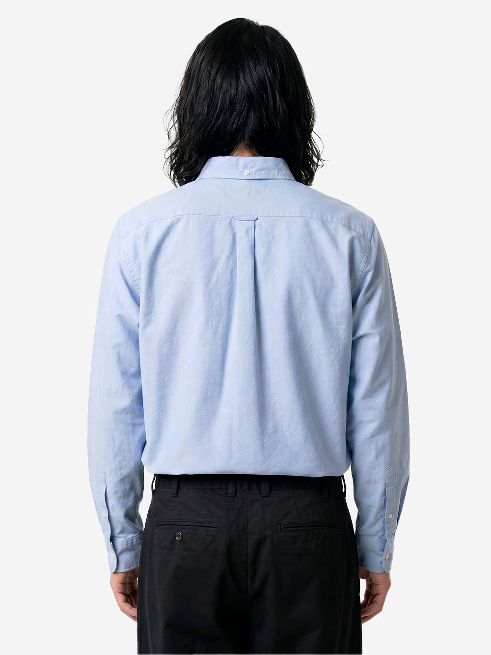 BEAMS PLUS Camicia Button-Down Oxford blu Celeste Urbanstaroma