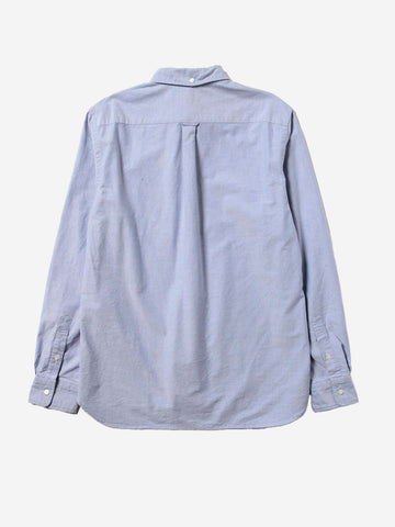 BEAMS PLUS Camicia Button-Down Oxford blu Celeste