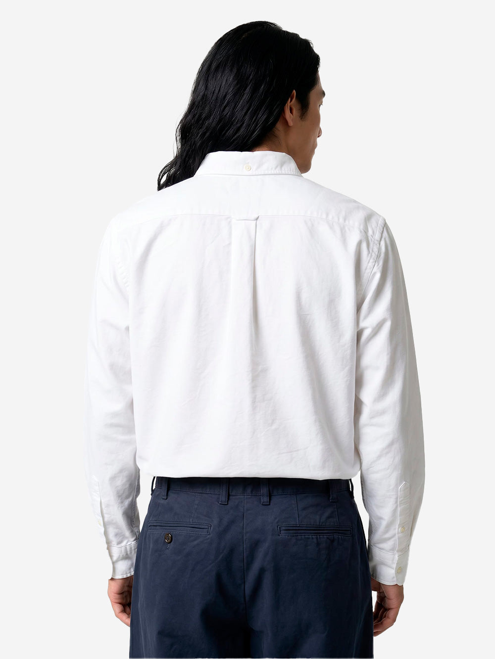 BEAMS PLUS Camicia Button-Down Oxford bianca Bianco Urbanstaroma