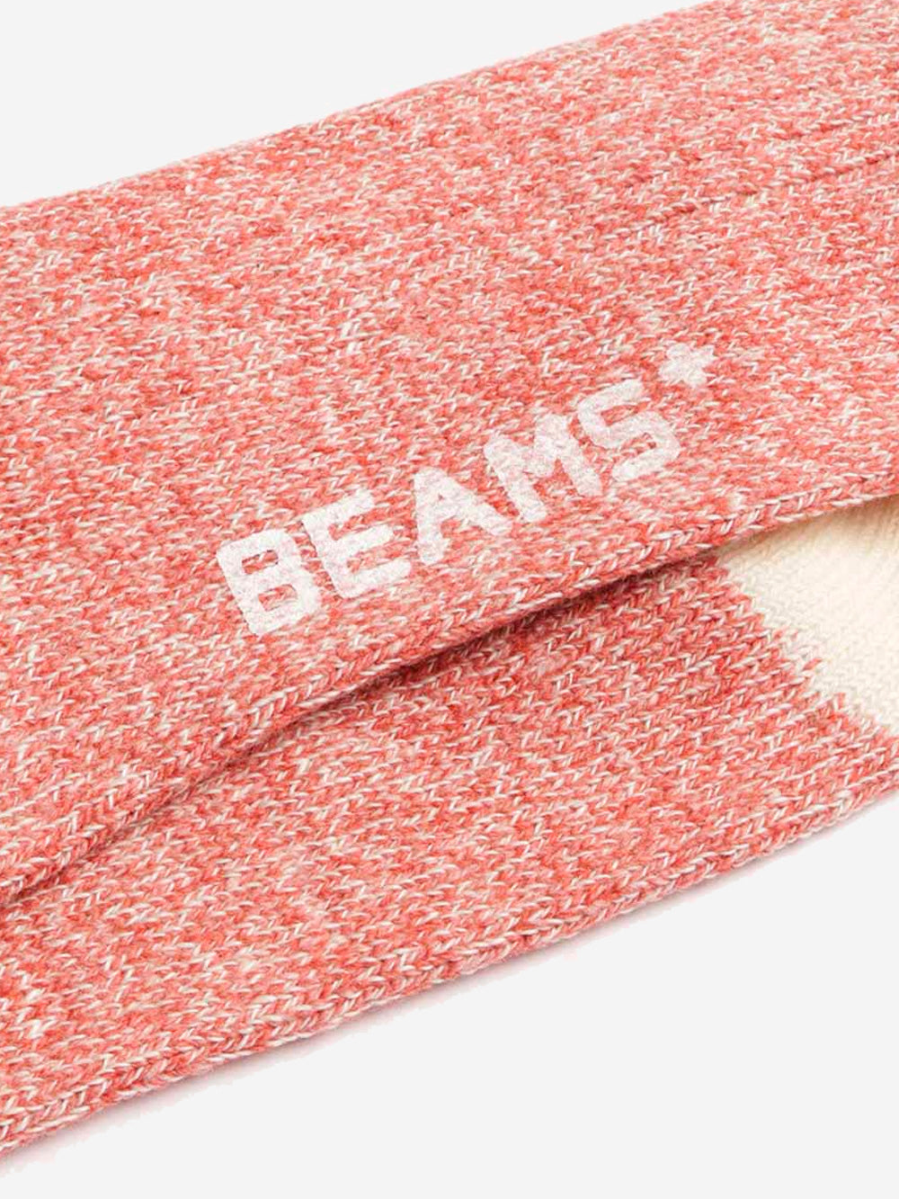 BEAMS PLUS Rag socks rossi con grigio Rosso grigio Urbanstaroma