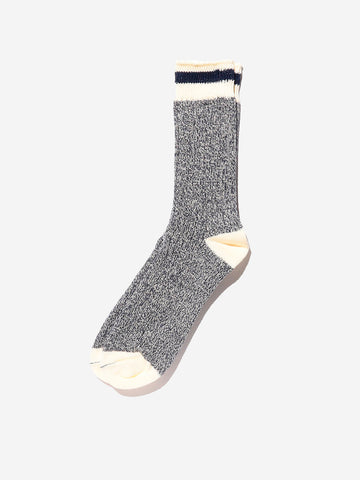 BEAMS PLUS Rag socks navy Blu