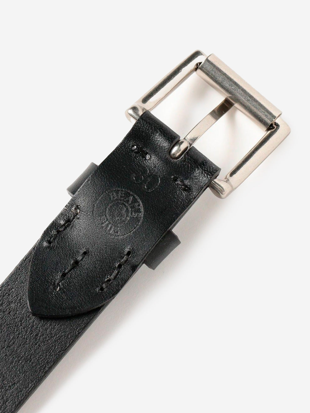 BEAMS PLUS Cintura nera in cuoio Nero Urbanstaroma
