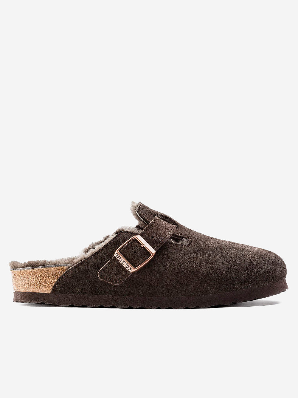 BIRKENSTOCK Boston Shearling 'Mocca' Marrone scuro Urbanstaroma