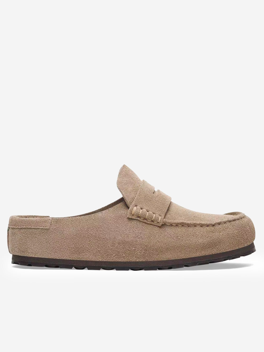 BIRKENSTOCK Naples Wrapped Suede Taupe Taupe Urbanstaroma