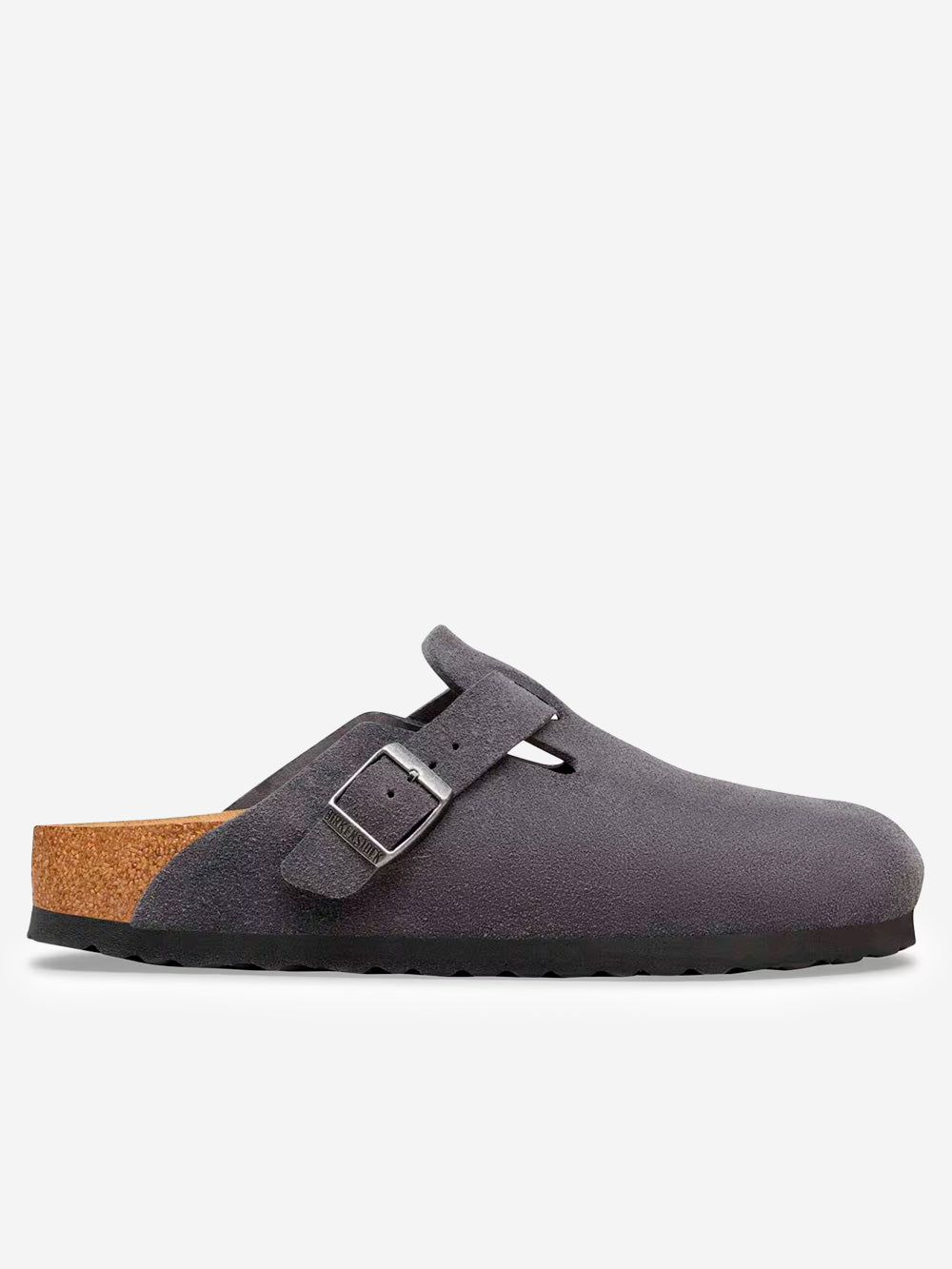 BIRKENSTOCK Boston Suede 'Charcoal' grigio Urbanstaroma