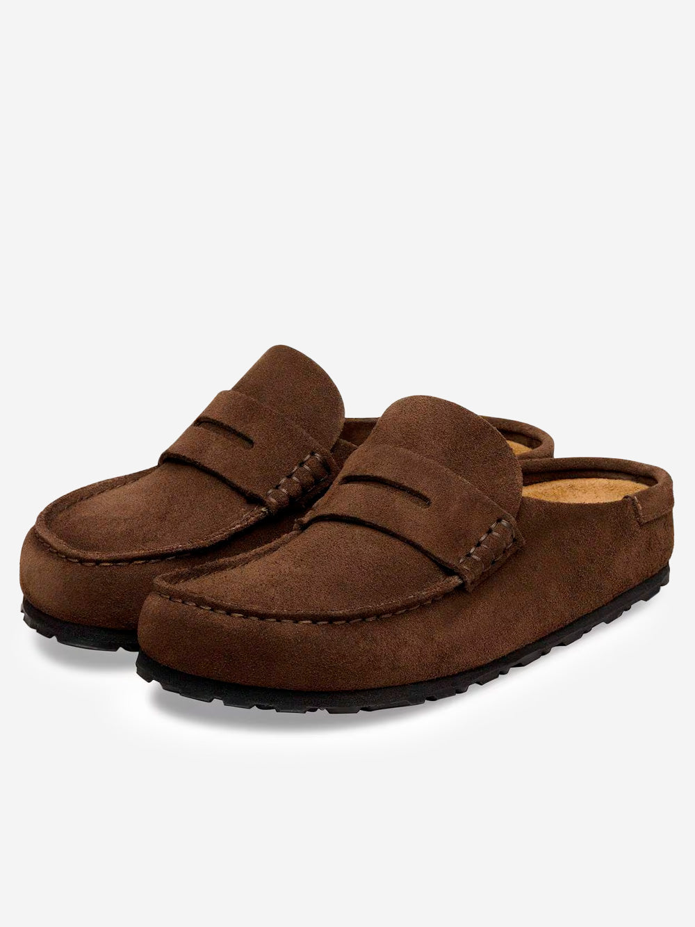 BIRKENSTOCK Naples Wrapped Suede 'Carafe' Marrone Urbanstaroma