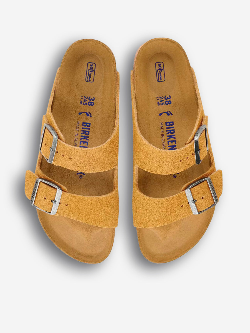 BIRKENSTOCK Arizona con plantare morbido 'Cork Brown Tonal' Marrone Urbanstaroma