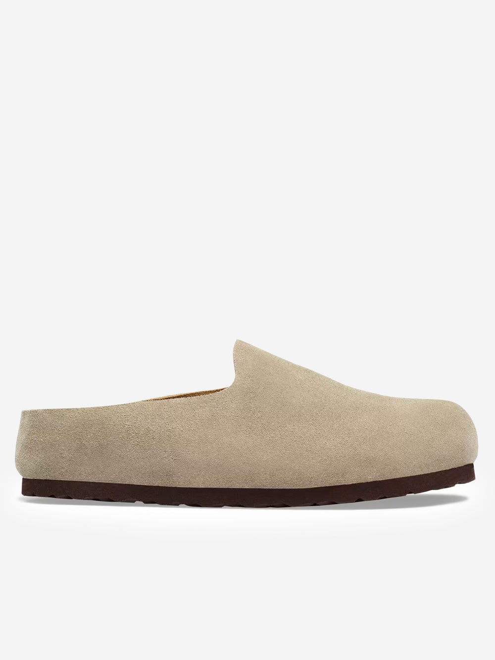 BIRKENSTOCK Amsterdam Wrapped Suede Taupe Taupe Urbanstaroma