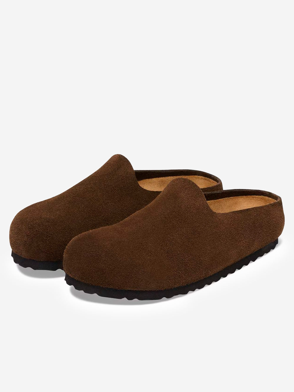 BIRKENSTOCK Amsterdam Wrapped Suede Carafe Marrone Urbanstaroma