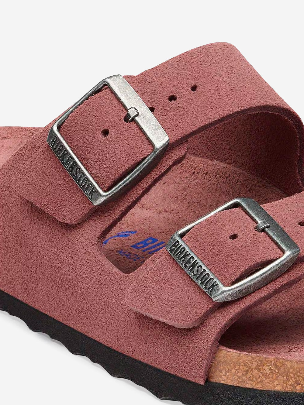BIRKENSTOCK Arizona Plantare Morbido in suede 'Pepper' Rosa Urbanstaroma