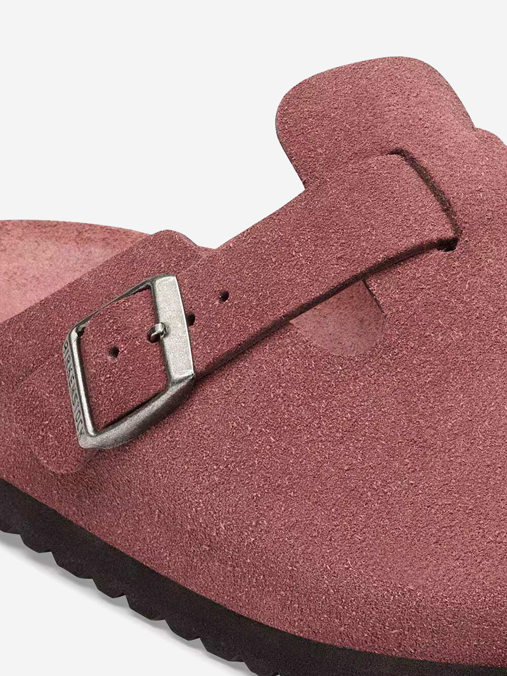 BIRKENSTOCK Boston Soft Footbed Suede 'Tonal' Malva Urbanstaroma