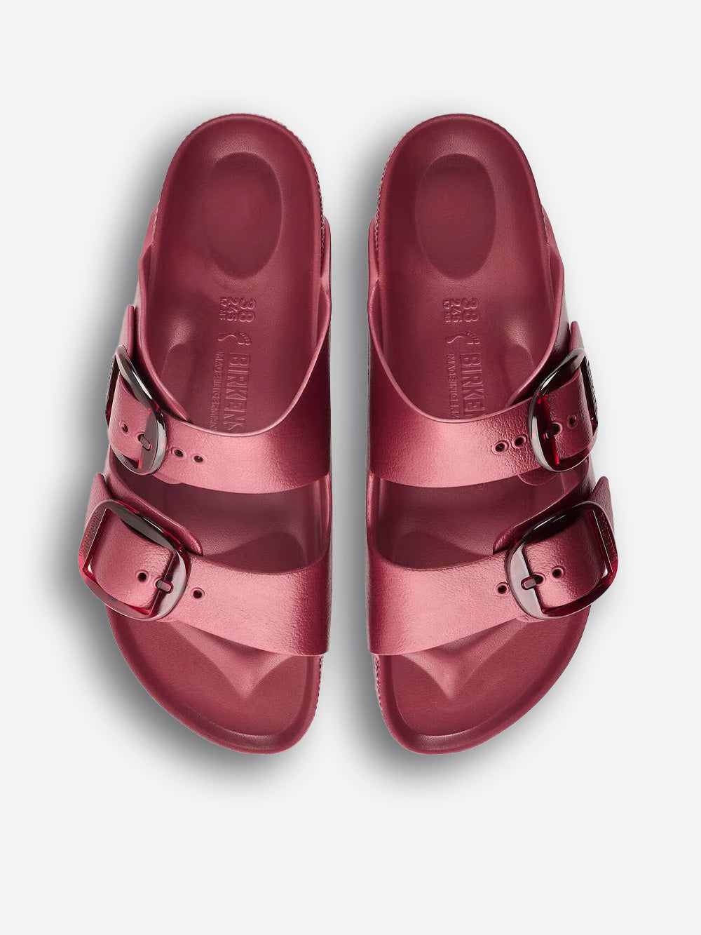 BIRKENSTOCK Arizona Big Buckle EVA 'Zinfandel' Bordeau Urbanstaroma