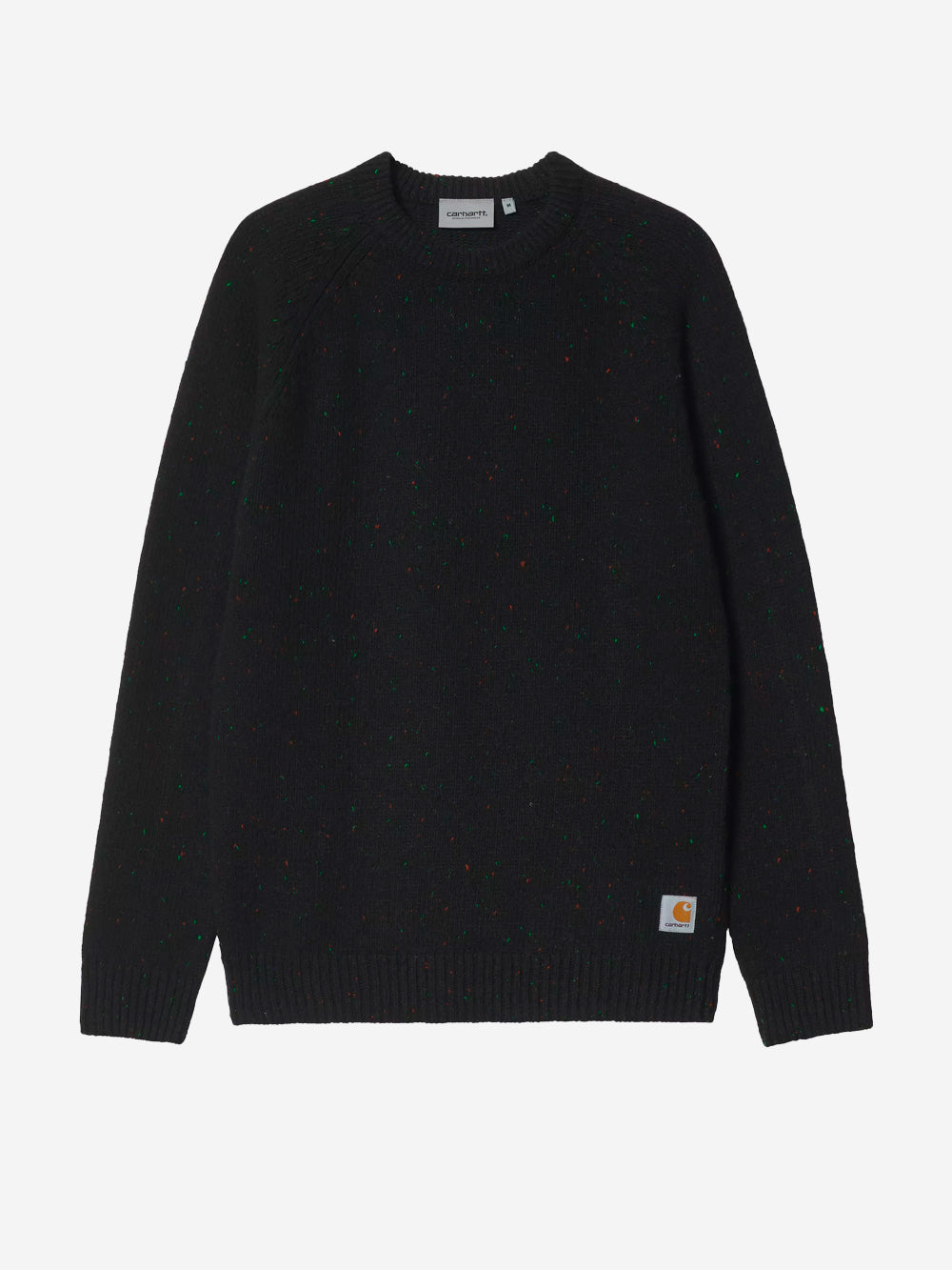 CARHARTT WIP Maglione in misto lana nero 'Anglistic' Nero Urbanstaroma