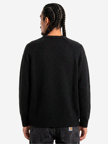 CARHARTT WIP Maglione in misto lana nero 'Anglistic' Nero