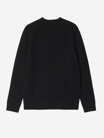 CARHARTT WIP Maglione in misto lana nero 'Anglistic' Nero