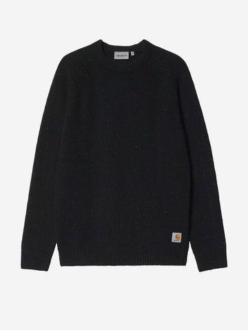 CARHARTT WIP Maglione in misto lana nero 'Anglistic' Nero