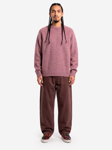 CARHARTT WIP Maglione in misto lana lilla 'Anglistic' Rosa