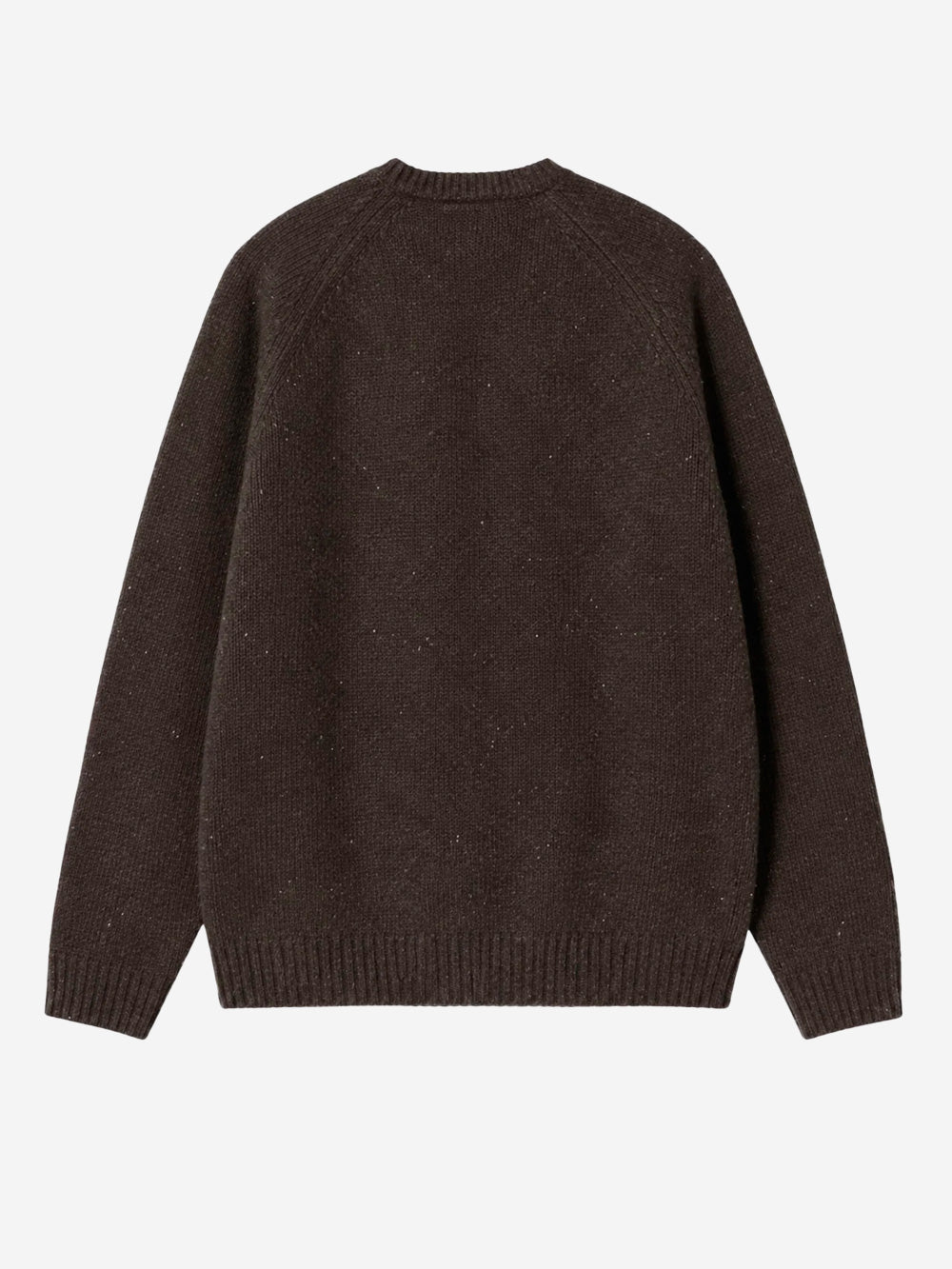 CARHARTT WIP Maglione in misto lana marrone 'Anglistic' Cioccolato Urbanstaroma