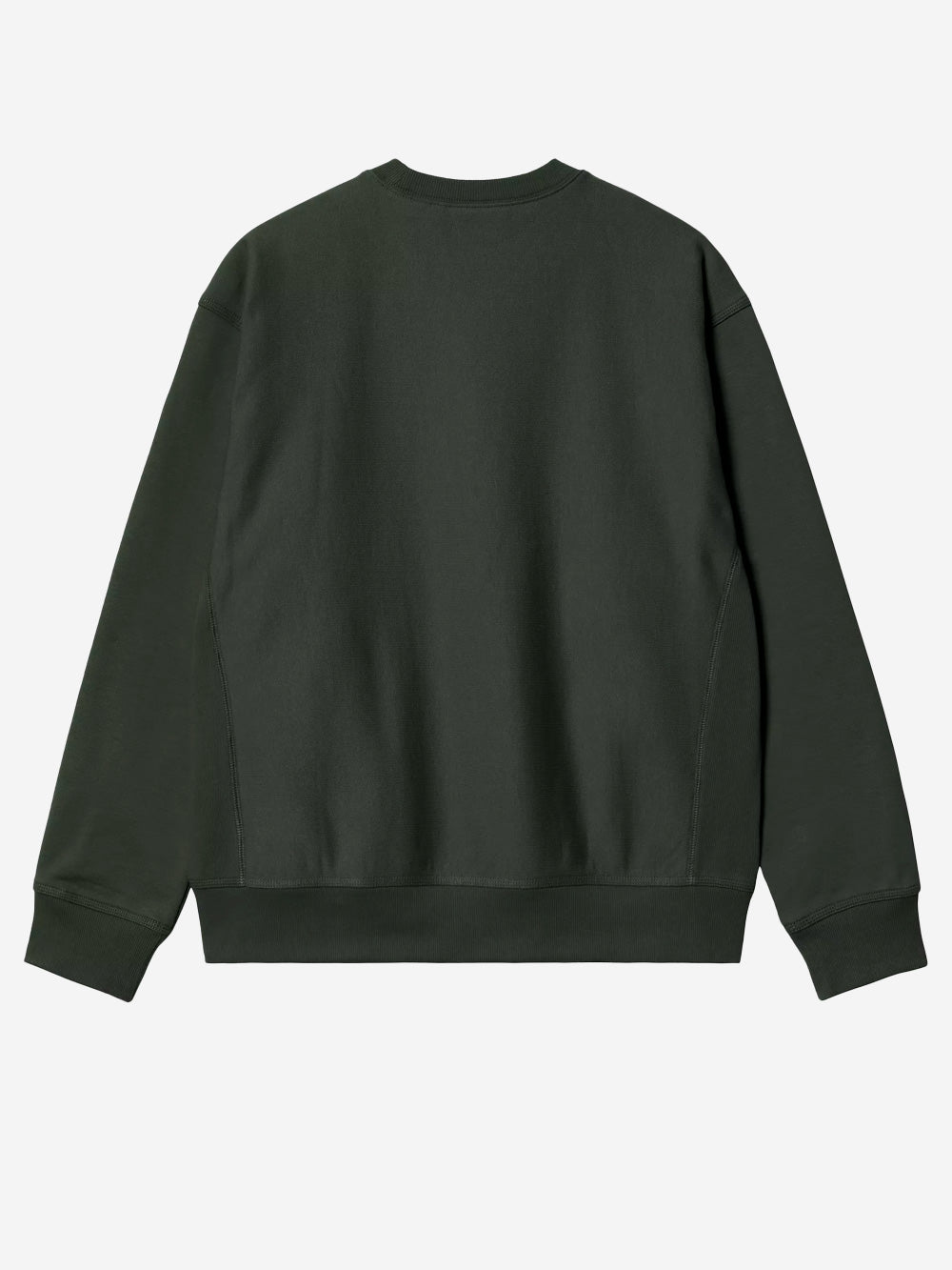 CARHARTT WIP American Script felpa girocollo verde Verde Urbanstaroma