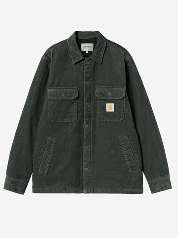 CARHARTT WIP Overshirt foderata Whitsome verde Verde