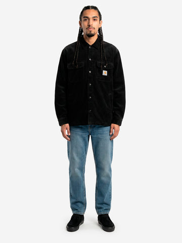 CARHARTT WIP Overshirt foderata Whitsome nera Nero