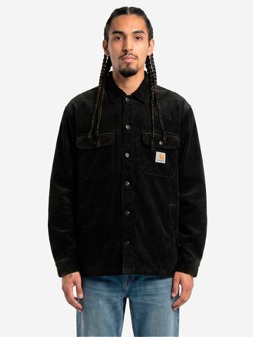 CARHARTT WIP Overshirt foderata Whitsome nera Nero