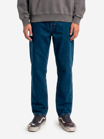 CARHARTT WIP Pantaloni 'Newel' in denim blu stone washed Blu