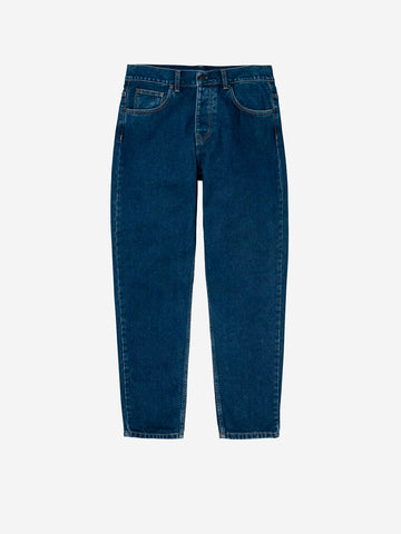 CARHARTT WIP Pantaloni 'Newel' in denim blu stone washed Blu