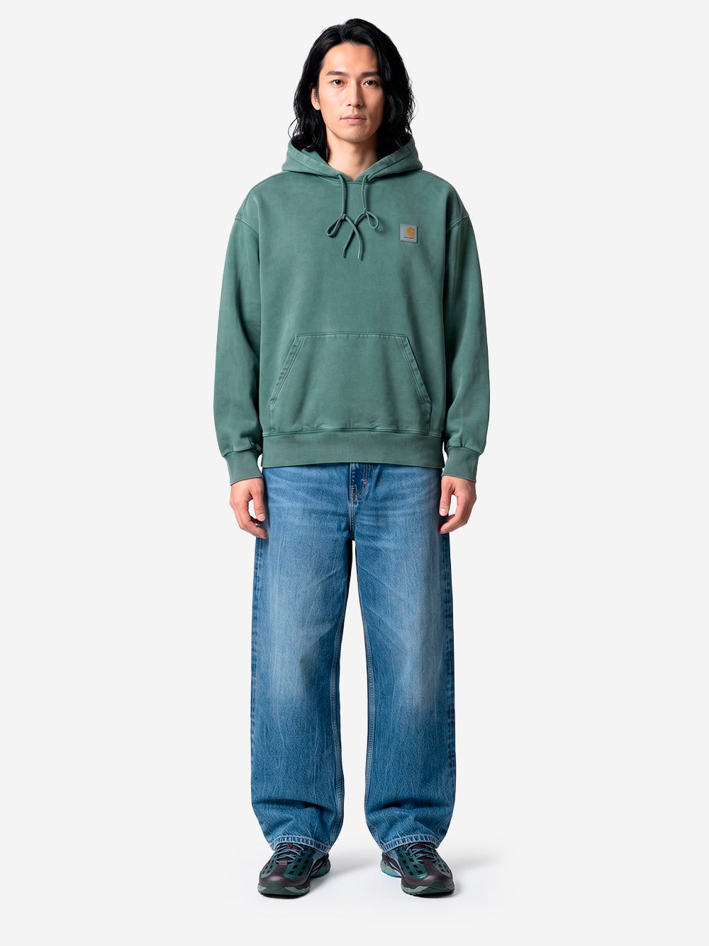 CARHARTT WIP Hooded Vista Sweatshirt verde Verde Urbanstaroma