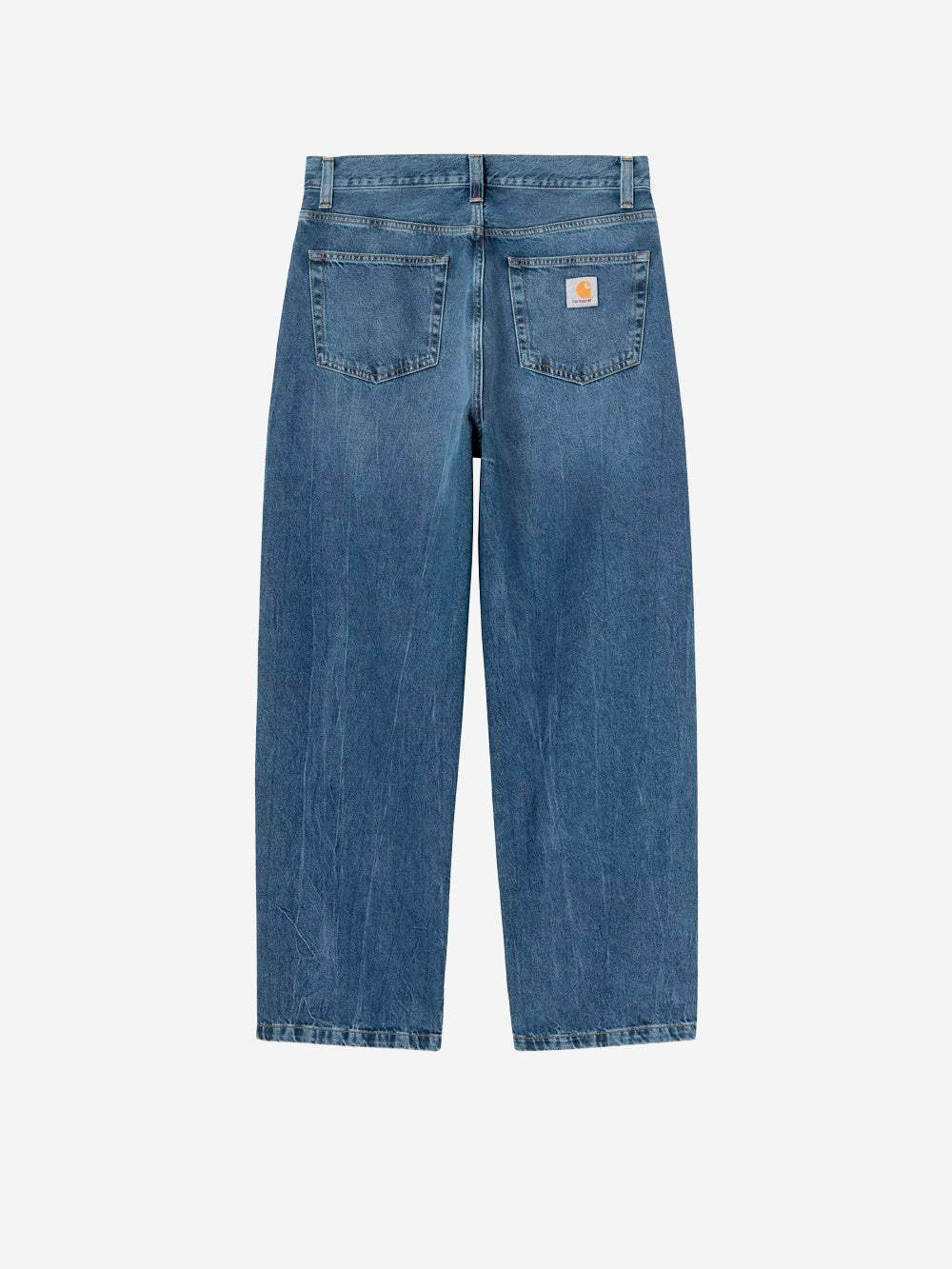 CARHARTT WIP Pantaloni 'Landon' in denim blu marble used wash Blu Urbanstaroma
