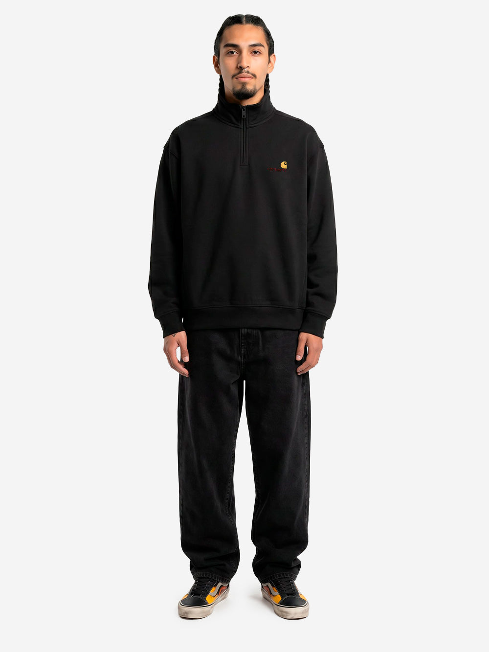 CARHARTT WIP Pantaloni 'Landon' in denim nero Nero Urbanstaroma