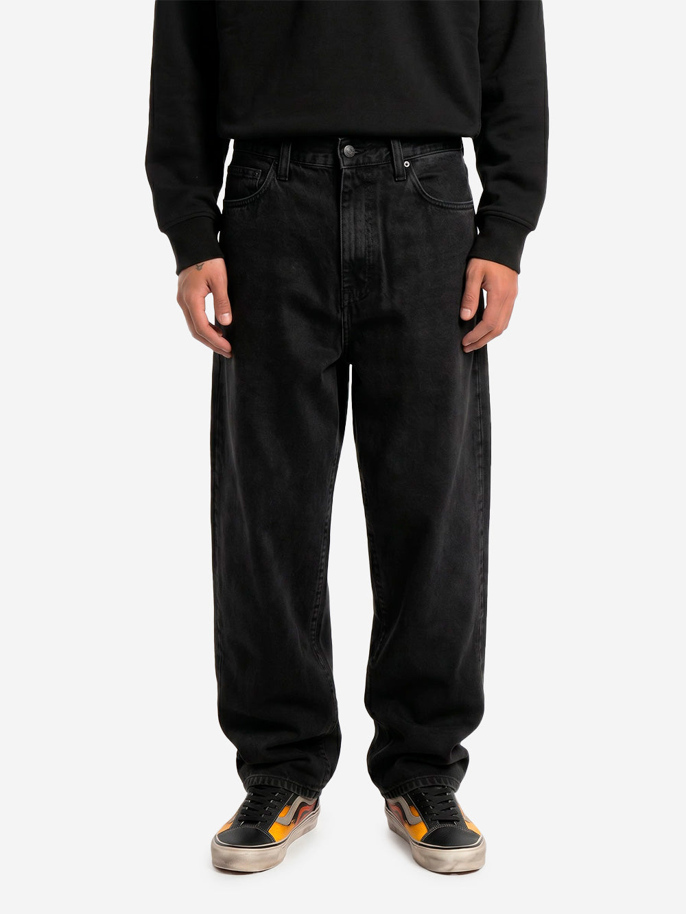 CARHARTT WIP Pantaloni 'Landon' in denim nero Nero Urbanstaroma