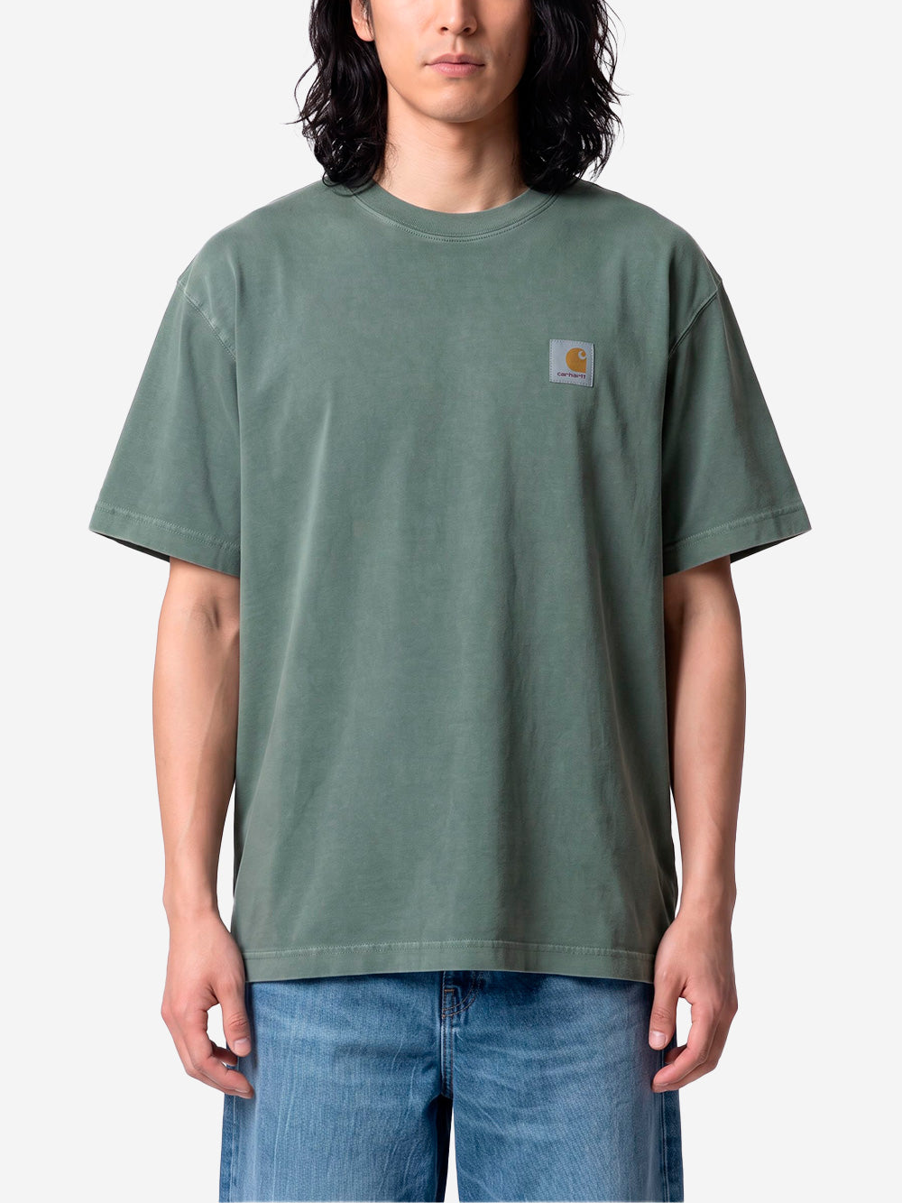 CARHARTT WIP T-shirt verde S/S Vista Verde Urbanstaroma