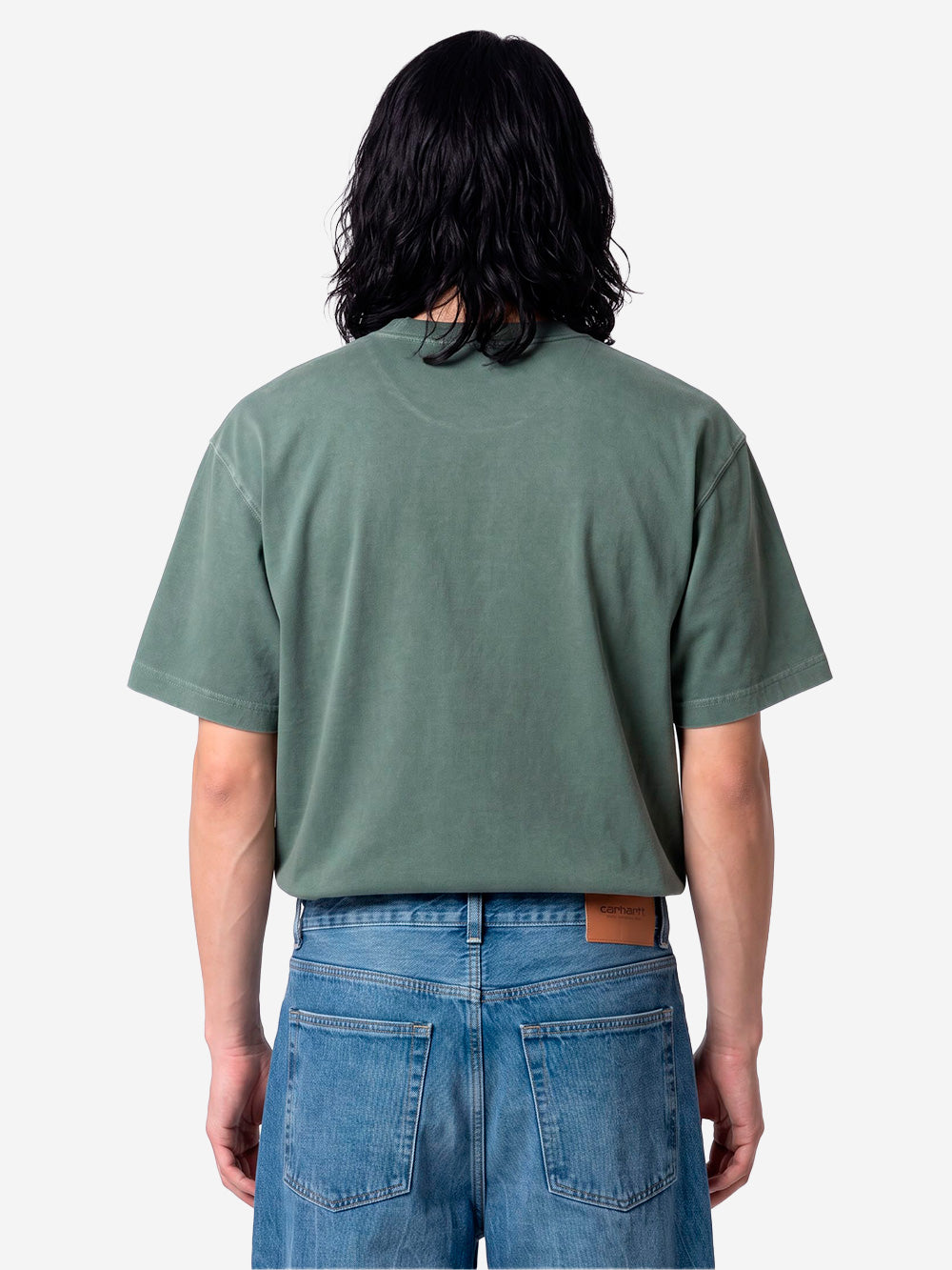 CARHARTT WIP T-shirt verde S/S Vista Verde Urbanstaroma