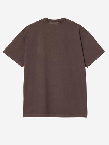 CARHARTT WIP T-shirt marrone S/S Vista Marrone